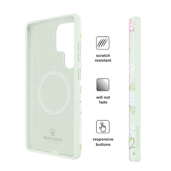 Hydrangea Floral Case Samsung Galaxy S25 Ultra - Picture 5 of 6